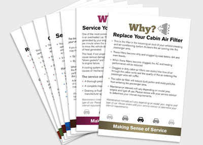 service cards